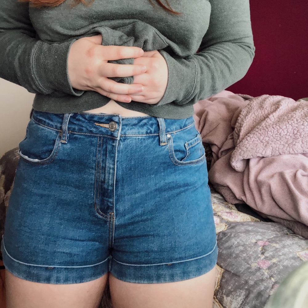 Pacsun Denim Mom Shorts